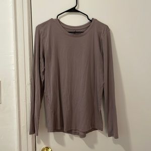 Lululemon Ever Ready Long Sleeve Shirt, size 6, dusty lavender